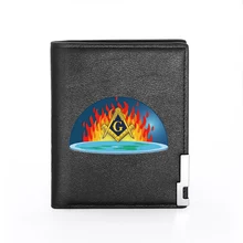 Freemasonry The Earth Is Flat Design Wallet Men Women Leather Credit Card Holder Short Purse Money Bag High Quality
Freemasonry The Earth Is Flat Design Wallet Men Women Leather Credit Card Holder Short Purse Money Bag High Quality