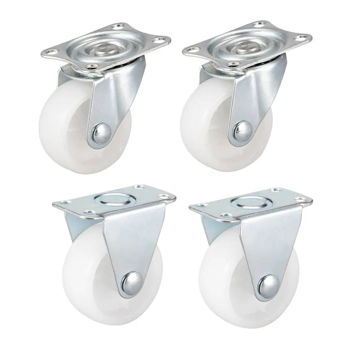 uxcell 4Pcs 1 Inch 1.5 Inch 2 Inch Rigid Non-Swivel Casters PP Plastic Wheel Top Plate Mounted
uxcell 4Pcs 1 Inch 1.5 Inch 2 Inch Rigid Non-Swivel Casters PP Plastic Wheel Top Plate Mounted