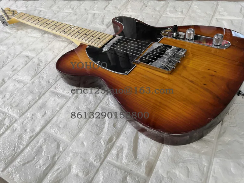 Factory custom Ash body Tlr TS color guitar, Chrome Hardwares Maple fretboard Black pickguard,customized!PayPal available!T-20
Factory custom Ash body Tlr TS color guitar, Chrome Hardwares Maple fretboard Black pickguard,customized!PayPal available!T-20