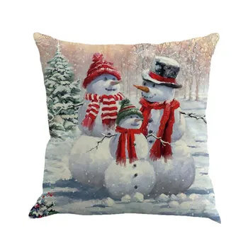 Christmas Cushion Cover Snowman Xmas Print Linen Pillow Covers Christmas Decoration for Home Sofa Cojin Navidad 45x45 Dropship #
Christmas Cushion Cover Snowman Xmas Print Linen Pillow Covers Christmas Decoration for Home Sofa Cojin Navidad 45x45 Dropship #
