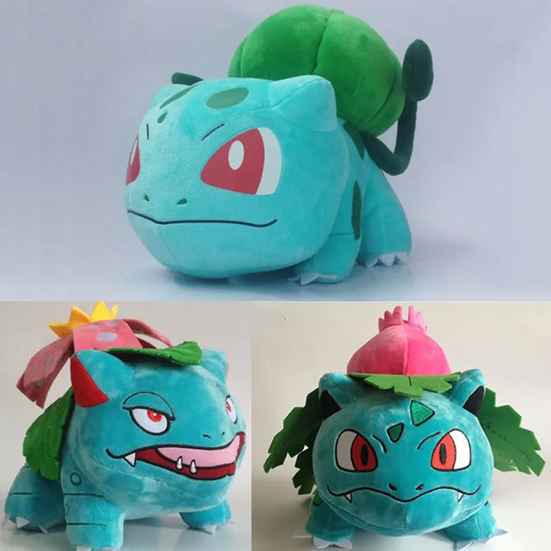 12" Cartoon Bulbasaur Ivysaur Venusaur Stuffed Plush Toys Anime pkm Peluche Dolls Toy Birthday Gifts for Children
12" Cartoon Bulbasaur Ivysaur Venusaur Stuffed Plush Toys Anime pkm Peluche Dolls Toy Birthday Gifts for Children