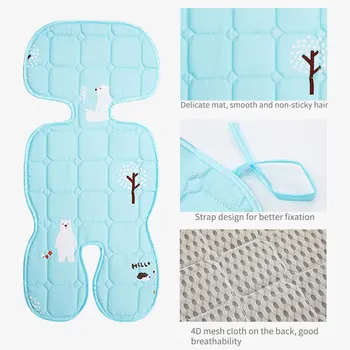 Summer Universal Baby Car Seat Cover Cushion for Newborn Stroller Cooling Pad Air Mesh Breathable Stroller Mat Mattress
Summer Universal Baby Car Seat Cover Cushion for Newborn Stroller Cooling Pad Air Mesh Breathable Stroller Mat Mattress