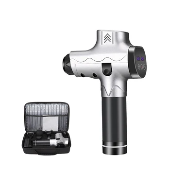 1800-3500r/min Electric Muscle Massage Gun Deep Tissue Massager Therapy Gun Exercising Muscle Pain Relief Body With Suitcase
1800-3500r/min Electric Muscle Massage Gun Deep Tissue Massager Therapy Gun Exercising Muscle Pain Relief Body With Suitcase
