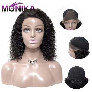 Monika 13*4 Lace Front Human Hair Wigs Non Remy Deep Curly Wig Brazilian Hair Wigs Natural Black Free Shipping 150% Density
Monika 13*4 Lace Front Human Hair Wigs Non Remy Deep Curly Wig Brazilian Hair Wigs Natural Black Free Shipping 150% Density