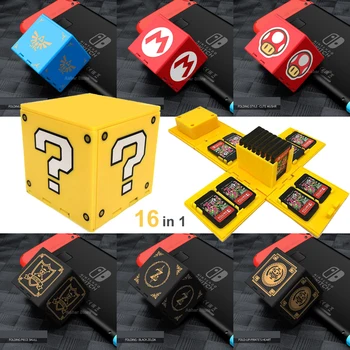 2019 New 16 in 1 Nintend Switch Game Card Case Portable Folding Cube Storage Box for Nintendo Switch Nintendoswitch Accessories
2019 New 16 in 1 Nintend Switch Game Card Case Portable Folding Cube Storage Box for Nintendo Switch Nintendoswitch Accessories