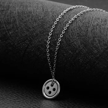 Necklaces for Mens Pendant Round Button Jewelry on The Neck Stainless Steel Big Necklace Hip Hop Punk Chain Necklace Wholesale
Necklaces for Mens Pendant Round Button Jewelry on The Neck Stainless Steel Big Necklace Hip Hop Punk Chain Necklace Wholesale