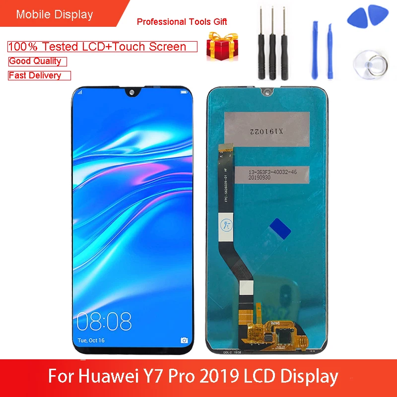 6.26" Original for Huawei Y7 Pro 2019 LCD Display +Frame 10-Touch Screen Digitizer Assembly Replacement Repair Parts
6.26" Original for Huawei Y7 Pro 2019 LCD Display +Frame 10-Touch Screen Digitizer Assembly Replacement Repair Parts
