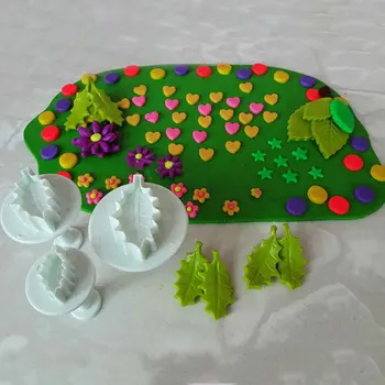 3Pcs/Set Creative Christmas Rose Leaf Cake Icing Fondant Plunger Cutter Pastry Diy Mold Christmas Cake Decorating Tools Baking 
3Pcs/Set Creative Christmas Rose Leaf Cake Icing Fondant Plunger Cutter Pastry Diy Mold Christmas Cake Decorating Tools Baking