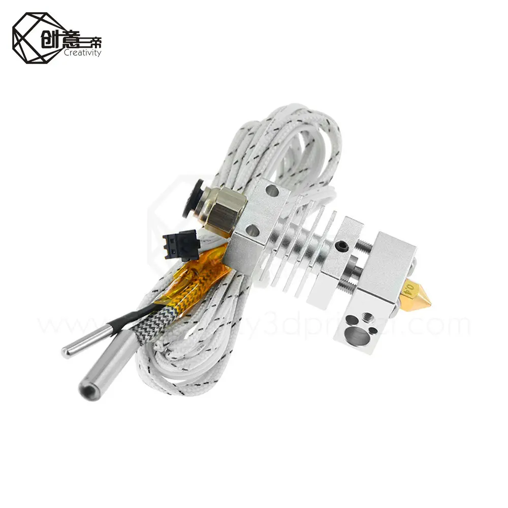 Экструдер CR10 Hotend V6 для экструзии на большие расстояния J-head терморазрыв горловины