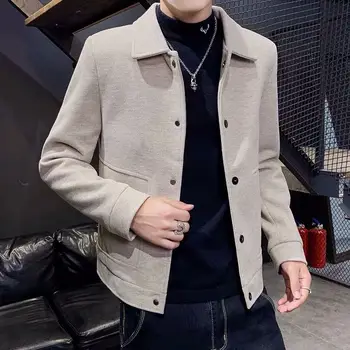 GB0022-2020 autumn and winter new loose casual mid-length coat 
GB0022-2020 autumn and winter new loose casual mid-length coat
