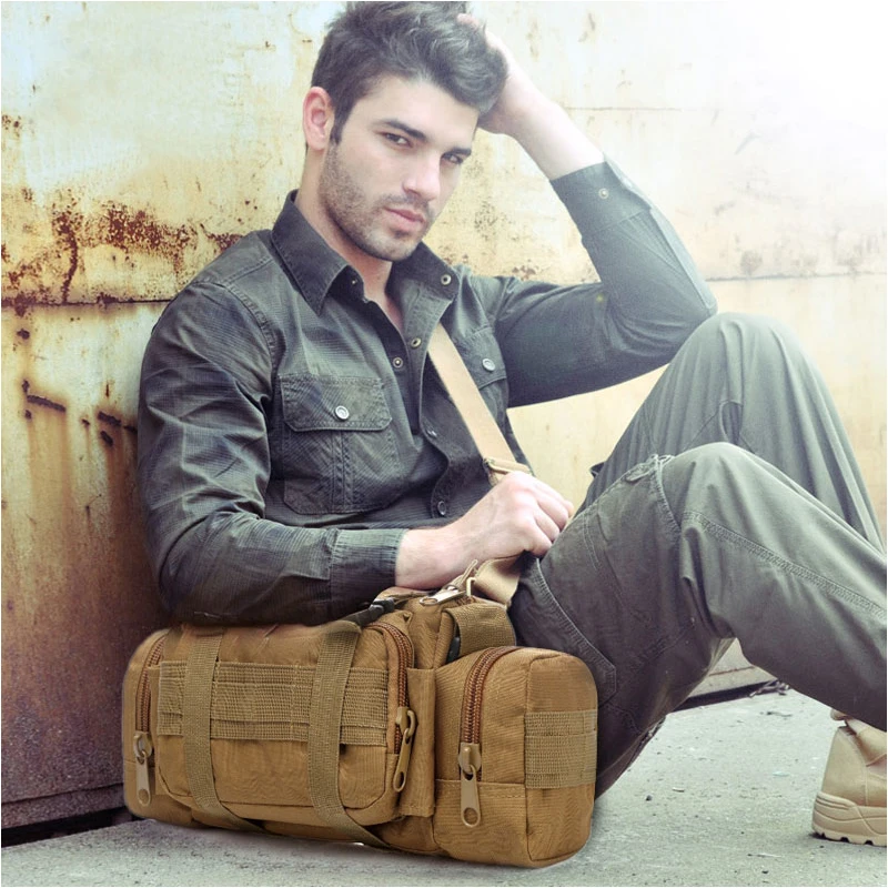 Oxford Men Travel Bag Outdoor Military Tactical Waist Bag Waterproof Camping Hiking Backpack Pouch Hand Bag XA140K+
Oxford Men Travel Bag Outdoor Military Tactical Waist Bag Waterproof Camping Hiking Backpack Pouch Hand Bag XA140K+