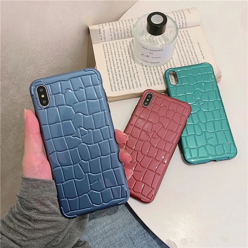 Luxury Stone pattern Phone Case For iphone XS Max XR X Case For iphone 6 6s 7 8 plus Back Cover Fashion Couples Glossy Soft Case
Luxury Stone pattern Phone Case For iphone XS Max XR X Case For iphone 6 6s 7 8 plus Back Cover Fashion Couples Glossy Soft Case