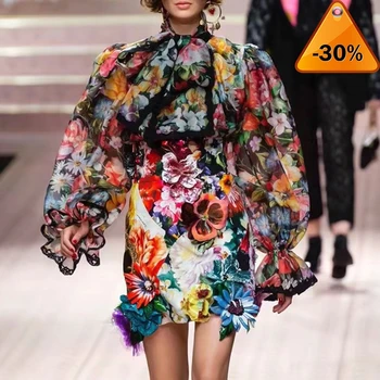 Shirts Blouse Women's Bowknot Flare Long Sleeve Patchwork Lace Print Tops Female Elegant Fashion 2020 Spring New
Shirts Blouse Women's Bowknot Flare Long Sleeve Patchwork Lace Print Tops Female Elegant Fashion 2020 Spring New