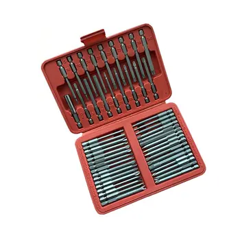 51pcs Extra Long Reach Bit Set Security Screwdriver Bits Torx Star Hex Spline Hand Tools U-shaped Cross-shaped Plum Bits
51pcs Extra Long Reach Bit Set Security Screwdriver Bits Torx Star Hex Spline Hand Tools U-shaped Cross-shaped Plum Bits