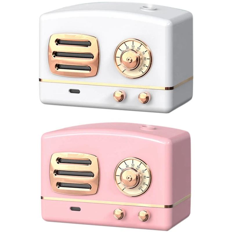 2Pcs Air Humidifier 200Ml Mini Diffuser Usb Aromatherapy Aroma Diffuser Mist Maker Fogger with Led Light - Pink & White
2Pcs Air Humidifier 200Ml Mini Diffuser Usb Aromatherapy Aroma Diffuser Mist Maker Fogger with Led Light - Pink & White