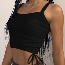 2021 New Tank Tops Women Sexy Crop Vest with Drawstring Solid Female Off Shoulder Knitted White Summer Ladies Stretch Top
2021 New Tank Tops Women Sexy Crop Vest with Drawstring Solid Female Off Shoulder Knitted White Summer Ladies Stretch Top