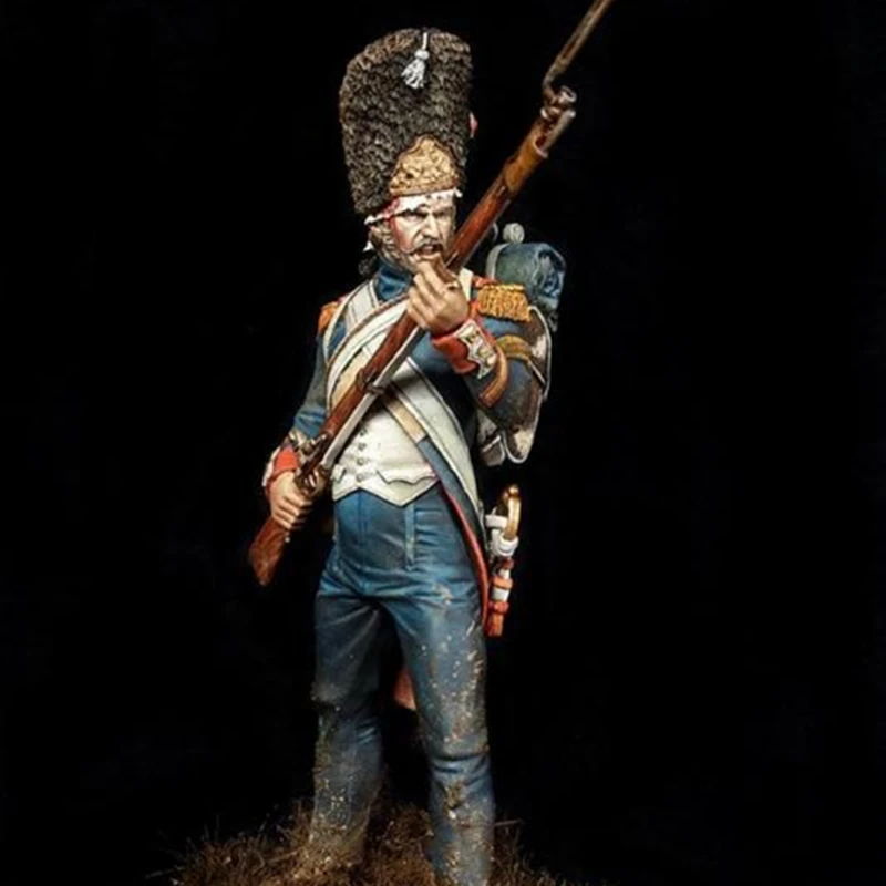 75mm 1/24 Resin figures soldiers kits Napoleonic Wars warriors unpainted and unassembled G331dd
75mm 1/24 Resin figures soldiers kits Napoleonic Wars warriors unpainted and unassembled G331dd