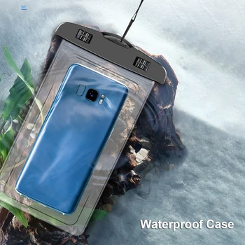 Universal Waterproof Phone Cover Swim Pouch Bag Case Swimming PVC Clear Diving Mobile Portable Outdoor Elements
Universal Waterproof Phone Cover Swim Pouch Bag Case Swimming PVC Clear Diving Mobile Portable Outdoor Elements