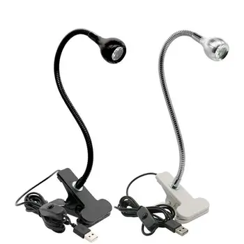 LED Desk Light With Clip USB Flexible Gooseneck Table Reading Lamp For Study Desktop Book Light 5V 3W Aluminum Desk Lamp USB
LED Desk Light With Clip USB Flexible Gooseneck Table Reading Lamp For Study Desktop Book Light 5V 3W Aluminum Desk Lamp USB
