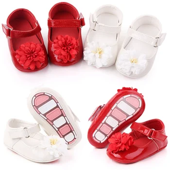 New Lovely Toddler Baby Girl Flower Bownot Crib Shoes Princess Newborn Soft Red White Prewalker Non-slip Kids Soft Sole Shoes
New Lovely Toddler Baby Girl Flower Bownot Crib Shoes Princess Newborn Soft Red White Prewalker Non-slip Kids Soft Sole Shoes