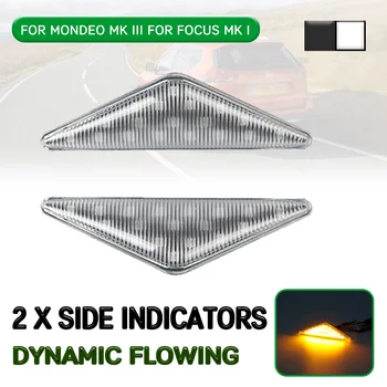 Car LED Dynamic Side Marker Light Flowing Turn Signal Light Lamp For Ford Mondeo 2000-2006 For Focus MK1 1998-2004
Car LED Dynamic Side Marker Light Flowing Turn Signal Light Lamp For Ford Mondeo 2000-2006 For Focus MK1 1998-2004