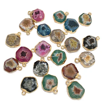 New Natural Agates Pendant Necklace Round Pendants for Jewelry Making DIY Supplies Necklace Size 15x20mm 
New Natural Agates Pendant Necklace Round Pendants for Jewelry Making DIY Supplies Necklace Size 15x20mm