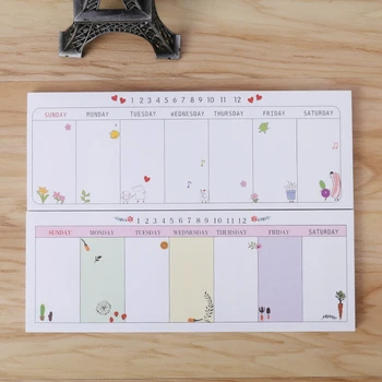 Cute Week Plan Sticky Note Memo Pad Notebook Bookmark Student Office Stationery H55F
Cute Week Plan Sticky Note Memo Pad Notebook Bookmark Student Office Stationery H55F