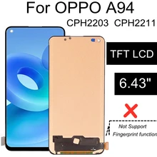Écran tactile LCD TFT de remplacement, 6.43 pouces, pour OPPO A94 4G CPH2211=