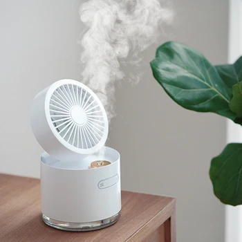 Portable Air Humidifier Fan With 2000mAh Battery Rechargeable Cool Mist Wireless Humidifiers Air Cooler Cooling Fans For Home
Portable Air Humidifier Fan With 2000mAh Battery Rechargeable Cool Mist Wireless Humidifiers Air Cooler Cooling Fans For Home
