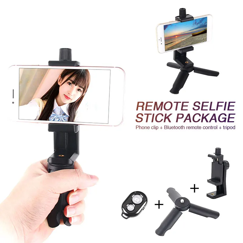 Mini Phone Mount Bluetooth Selfie Stick Tripod For Mobile Phone 3 IN 1 Portable Monopod Shutter Convenience For All Smart Phone
Mini Phone Mount Bluetooth Selfie Stick Tripod For Mobile Phone 3 IN 1 Portable Monopod Shutter Convenience For All Smart Phone