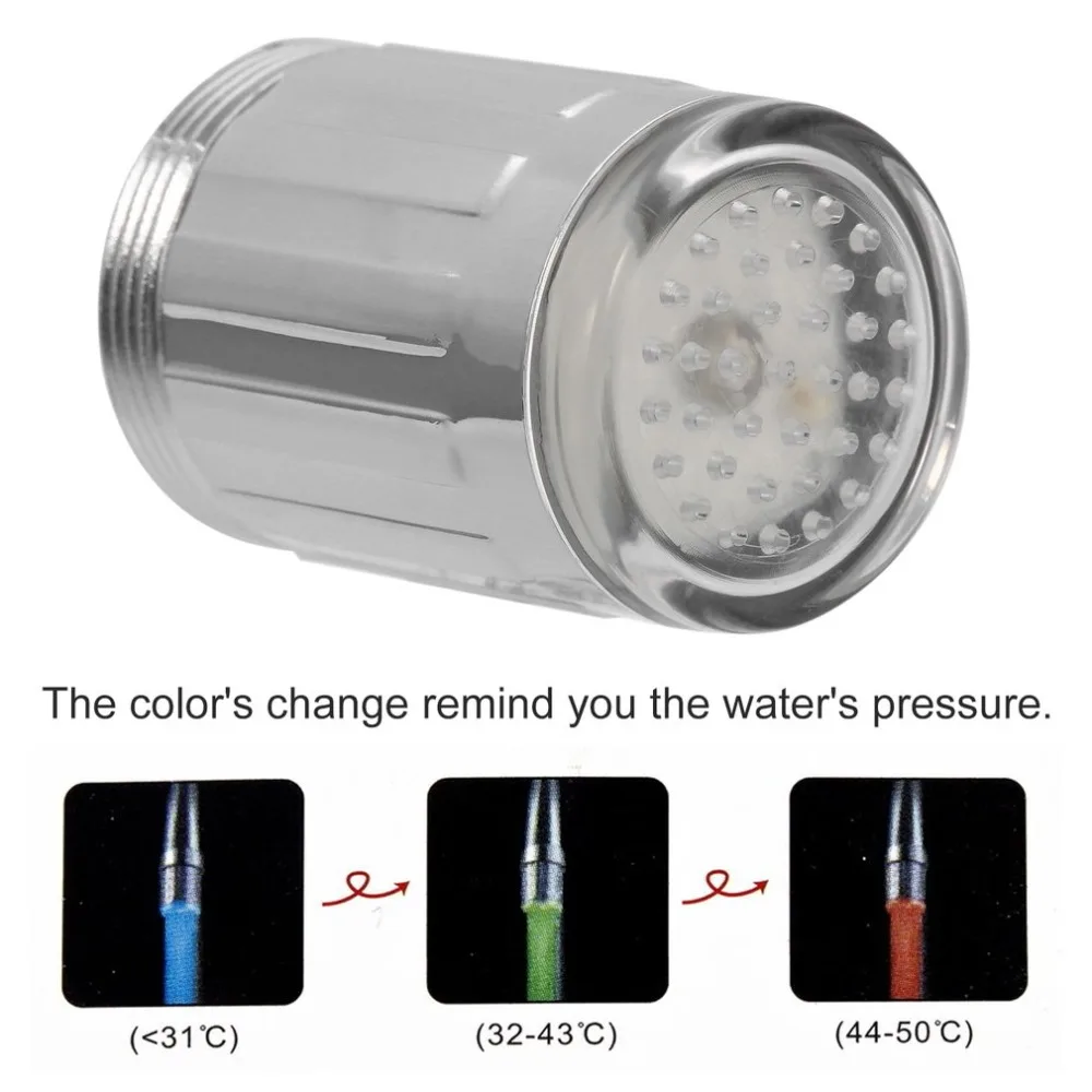 3 Colors Faucet Mini Kitchen Bathroom Accessories Water Tap Glow Shower LED Faucet Light Pressure Sensor
3 Colors Faucet Mini Kitchen Bathroom Accessories Water Tap Glow Shower LED Faucet Light Pressure Sensor
