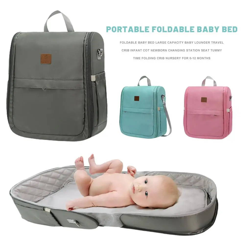 Fashion New Diaper Bags Backpack Multifunctional Foldable Baby Bed Crib Bag Large Capacity Stroller Bag Insulation Nursing
Fashion New Diaper Bags Backpack Multifunctional Foldable Baby Bed Crib Bag Large Capacity Stroller Bag Insulation Nursing
