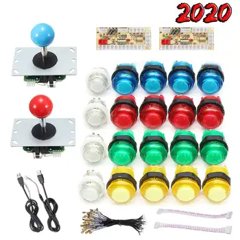 Arcade Joystick DIY Kit Zero Delay Arcade USB Encoder To PC Arcade Joystick and Push Buttons For Arcade Mame Gaming DIY Kits
Arcade Joystick DIY Kit Zero Delay Arcade USB Encoder To PC Arcade Joystick and Push Buttons For Arcade Mame Gaming DIY Kits