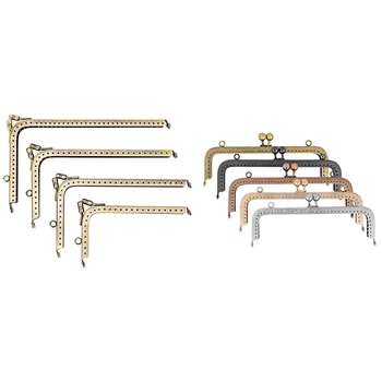 4 Pcs Kiss Lock Frame 185Mm/169Mm/155Mm/125Mm Purse Clasp Lock & 5 Pcs Kiss Lock Frame(20Cm) for Purse Making Design Bag
4 Pcs Kiss Lock Frame 185Mm/169Mm/155Mm/125Mm Purse Clasp Lock & 5 Pcs Kiss Lock Frame(20Cm) for Purse Making Design Bag