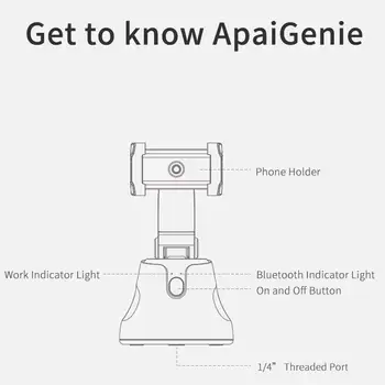 Smart Shooting Selfie Stick Smartphone Gimbal vlog Auto Tracking Camera Rotation Holder 360° Object Holder Phone Tracking F B0G3
Smart Shooting Selfie Stick Smartphone Gimbal vlog Auto Tracking Camera Rotation Holder 360° Object Holder Phone Tracking F B0G3