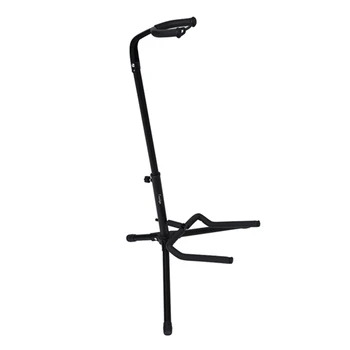 Fasdga Black Collapsible Iron Tripod Guitar Stand with Protective Velveteen Rubber Padding for Electric, Acoustic, and Bass Guit
Fasdga Black Collapsible Iron Tripod Guitar Stand with Protective Velveteen Rubber Padding for Electric, Acoustic, and Bass Guit