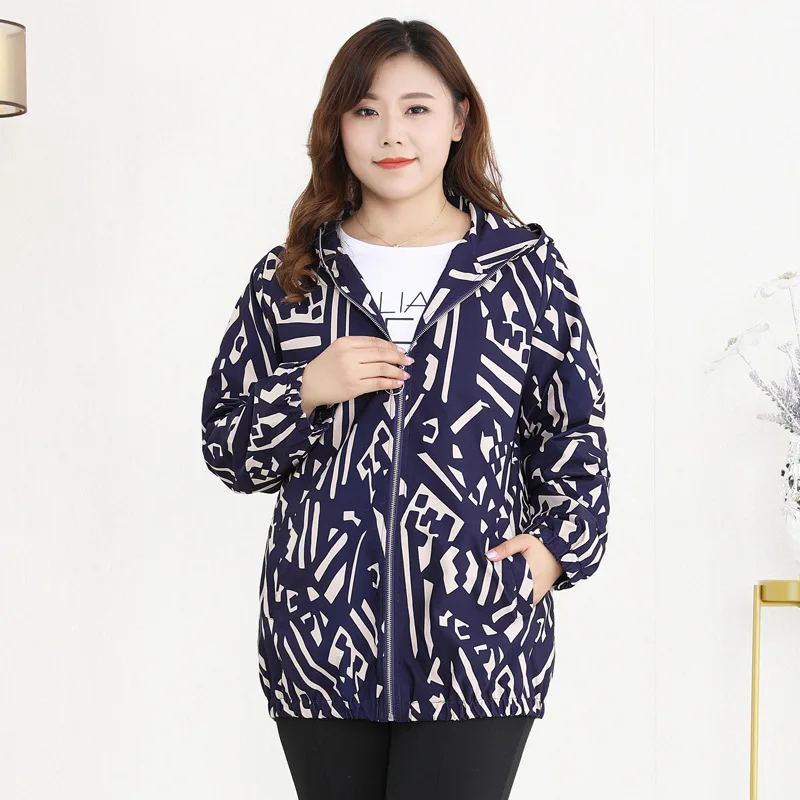 Extra Oversized Woman Jacket Hooded Print Spring Autumn Long Sleeve Zipper Coat Women Tops Casual Windbreaker Outerwear T20110T
Extra Oversized Woman Jacket Hooded Print Spring Autumn Long Sleeve Zipper Coat Women Tops Casual Windbreaker Outerwear T20110T