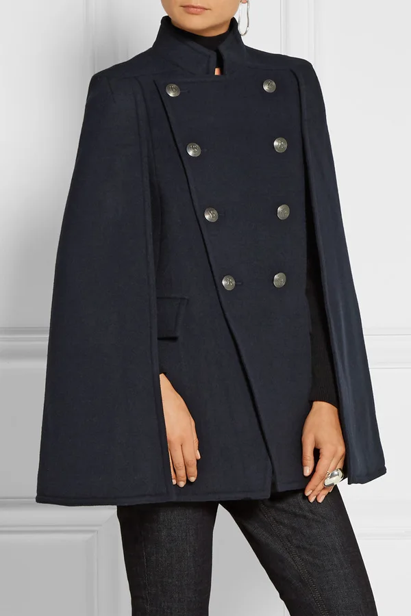 Solid Slim Long Woolen Winter Coats Vintage Double Breasted Wool Coat and Jacket Fashion Warm Fur Collar Ladies Coats
Solid Slim Long Woolen Winter Coats Vintage Double Breasted Wool Coat and Jacket Fashion Warm Fur Collar Ladies Coats