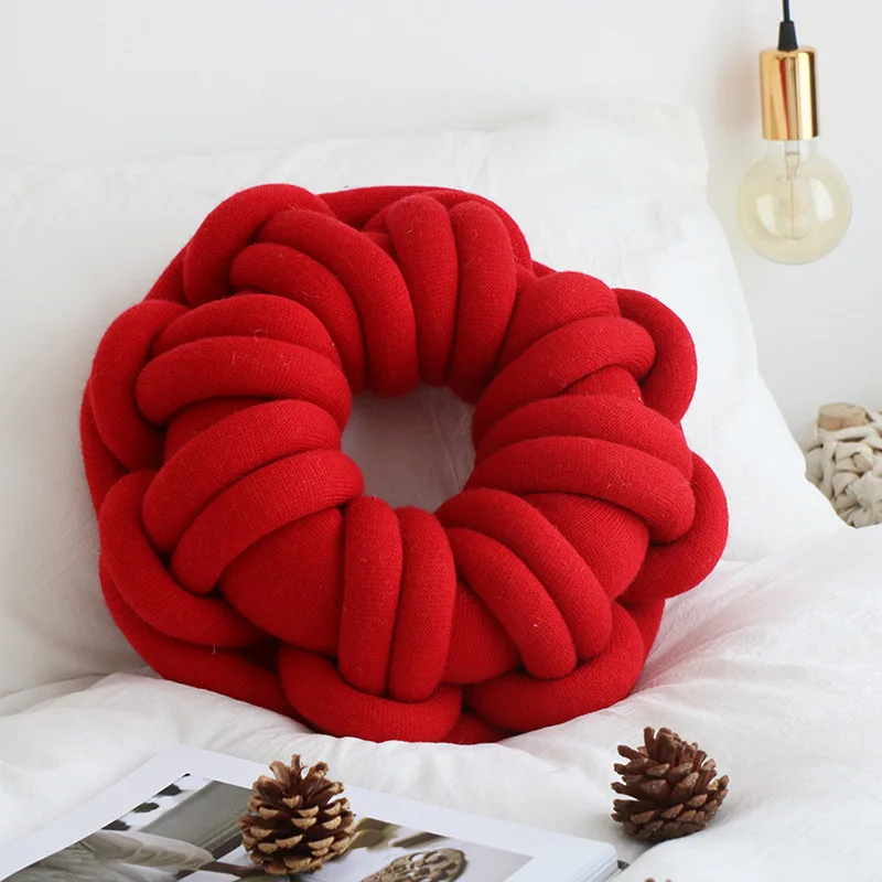 Donut Hand Knot Back Cushion Cozy Car Lumbar Pillows Home Decorative Sofa Seat Cushion Soft Office Throw Pillow with Core
Donut Hand Knot Back Cushion Cozy Car Lumbar Pillows Home Decorative Sofa Seat Cushion Soft Office Throw Pillow with Core
