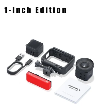 Insta360 One R 1-Inch Edition Wide-Angle 5.3K 30fps for Insta360 One R New Sports Action Camera video camera For Android
Insta360 One R 1-Inch Edition Wide-Angle 5.3K 30fps for Insta360 One R New Sports Action Camera video camera For Android