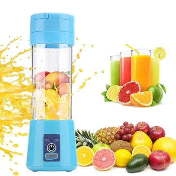 WX 380ml portable blender electric juicer USB charging smoothie blender Mini juice maker Cup Home mixer food processor 4/6 blade
WX 380ml portable blender electric juicer USB charging smoothie blender Mini juice maker Cup Home mixer food processor 4/6 blade