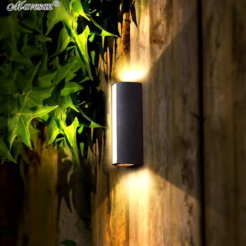 

Outdoor Waterproof LED Wall Lamp For Garden Aisle Hallway Corridor Bathroom Courtyard Bedside Doorway Villa Foyer Home Sconce