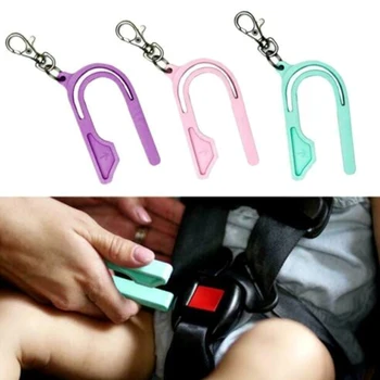 Child safety belt keychain unlocker Car seat safety buckle key belt keychain unlocker Child safety protection
Child safety belt keychain unlocker Car seat safety buckle key belt keychain unlocker Child safety protection