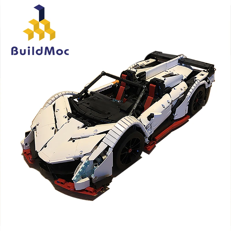 Buildmoc RC Technic Car Veneno Lamborghinis Roadster Power Function Car Building Blocks Bricks Kids Toys with 10559
Buildmoc RC Technic Car Veneno Lamborghinis Roadster Power Function Car Building Blocks Bricks Kids Toys with 10559