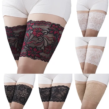 Anti Friction Thigh Bands Leg Warmers Women Anti Chafing Leg Protection Thigh Bands Silicone Anti-Slip Sexy Lace Thigh Leg Socks
Anti Friction Thigh Bands Leg Warmers Women Anti Chafing Leg Protection Thigh Bands Silicone Anti-Slip Sexy Lace Thigh Leg Socks