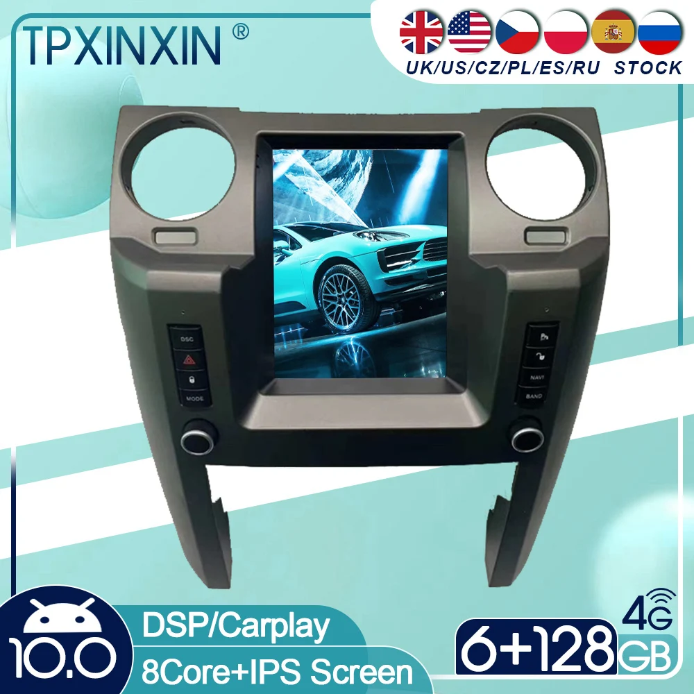 10.0 For Land Rover Discovery 3 LR3 4WD HSE 2004+ Android Car Stereo Car Radio with Screen Tesla Radio Player Car GPS Navigation
10.0 For Land Rover Discovery 3 LR3 4WD HSE 2004+ Android Car Stereo Car Radio with Screen Tesla Radio Player Car GPS Navigation