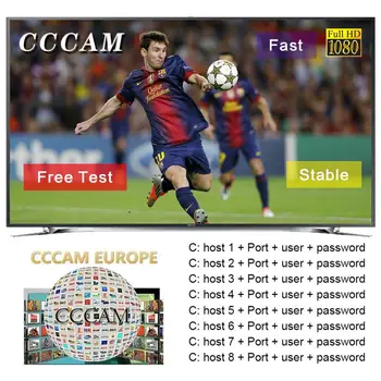 TV Receiver cccam Spain DVB-S2 Germany Poland Portugal 6 / 7 / 8 Europe cline for gtmedia V8 satellite receiver 24 h free test
TV Receiver cccam Spain DVB-S2 Germany Poland Portugal 6 / 7 / 8 Europe cline for gtmedia V8 satellite receiver 24 h free test