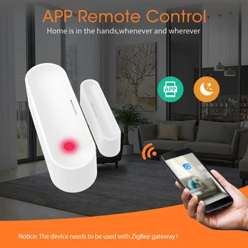 Smart Door Sensor with Tamper-proof Door&Window Sensor with Notification Reminder Home Security Zigbee Work With Gateway
Smart Door Sensor with Tamper-proof Door&Window Sensor with Notification Reminder Home Security Zigbee Work With Gateway