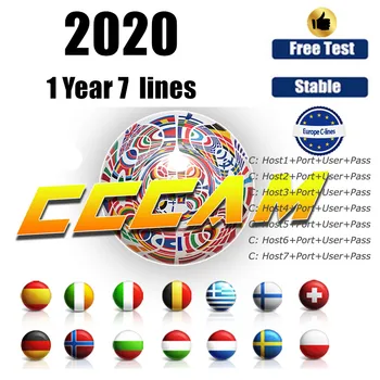 Newest most stable cccams for Europe spain Satellite tv Receiver 7 lines wifi full HD DVB-S2 Support Ccams
Newest most stable cccams for Europe spain Satellite tv Receiver 7 lines wifi full HD DVB-S2 Support Ccams