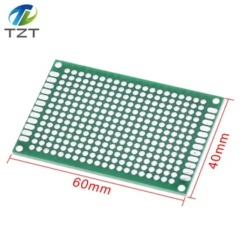 TZT 10pcs 4x6cm 4*6 Double Side Prototype PCB diy Universal Printed Circuit Board Green
TZT 10pcs 4x6cm 4*6 Double Side Prototype PCB diy Universal Printed Circuit Board Green